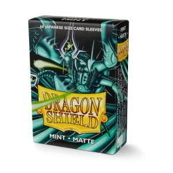 Dragon Shield Small Sleeves - Japanese Matte Mint (60 Sleeves) Dragon Shield Small Sleeves - Japanese Matte Mint (60 Sleeves)