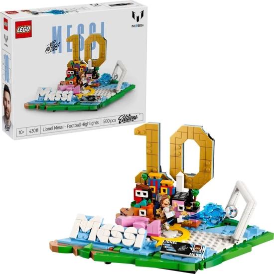 Lego Special Editions 43011 Lionel Messi Hoogtepunten Uit Het Voetbal Lego Special Editions 43011 Lionel Messi Hoogtepunten Uit Het Voetbal