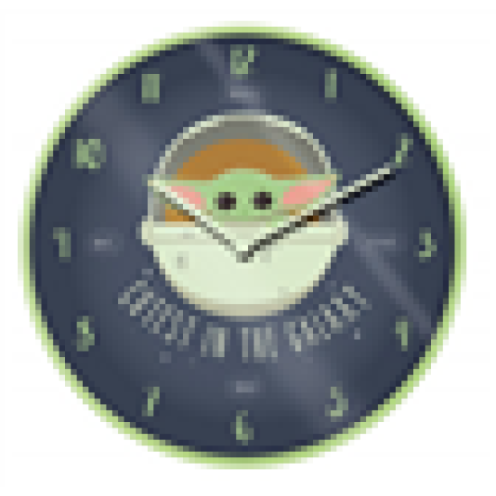 Star Wars The Mandalorian Wall Clock Cutest In The Galaxy