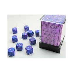 Dice Set Spec 12Mm Silver Tetra D6 (36) Dice Set Spec 12Mm Silver Tetra D6 (36)