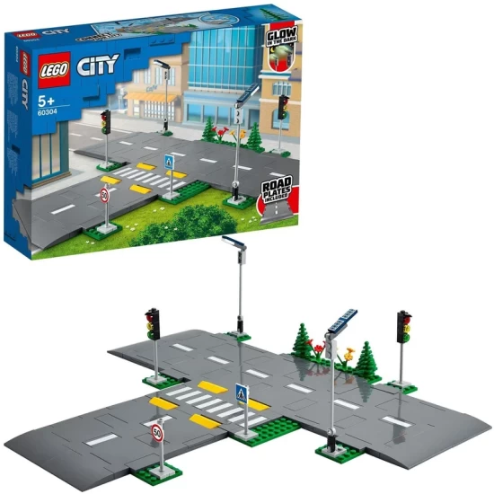 Lego City 60304 Straatkruising Met Verkeerslichten