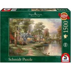 Hometown Lake 1500 Stukjes - Puzzel Hometown Lake 1500 Stukjes - Puzzel
