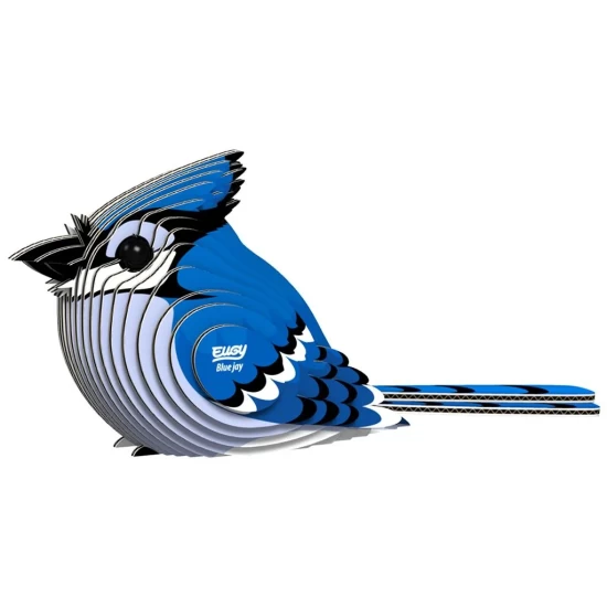 Eugy 3D - Blauwe Gaai Eugy 3D - Blauwe Gaai