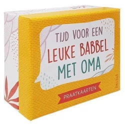 Tijd Voor Een Leuke Babbel Met Oma Praatkaarten Tijd Voor Een Leuke Babbel Met Oma Praatkaarten