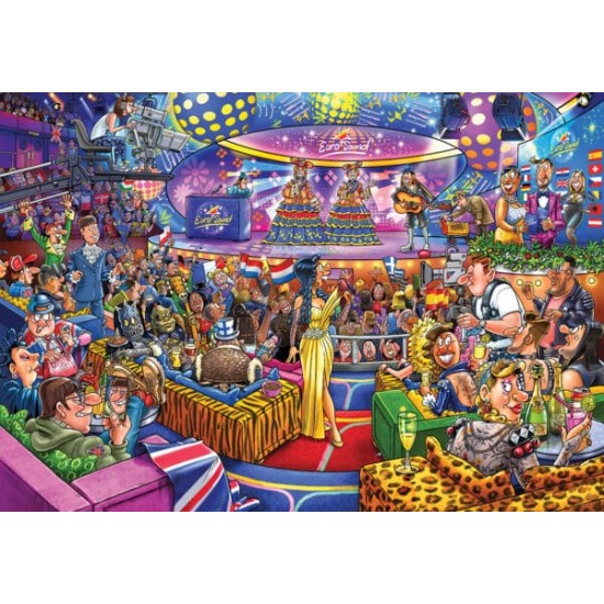 Wasgij Mystery 25 - Eurosound Contest! Puzzel 1000St.