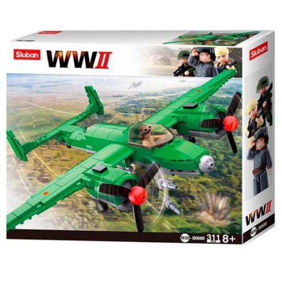 Sluban Wwii - Tupolev Tu-2 Geallieerde Bommenwerper