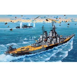 Uss New Jersey Revell Modelbouwpakket