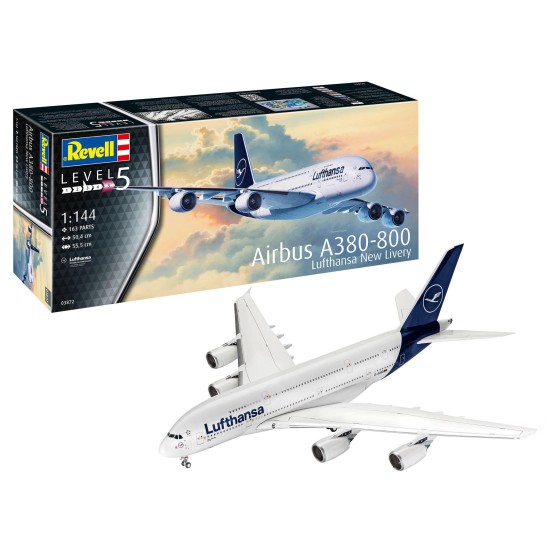 Airbus A380-800 Lufthansa New Livery Revell Modelbouwpakket