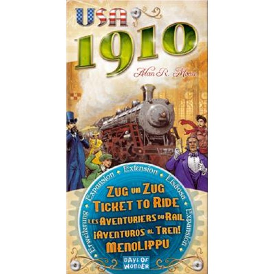 Ticket To Ride - Usa 1910 Expansion - Multilingual