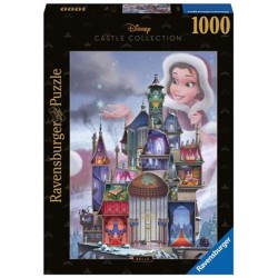 Ravensburger Puzzel Disney Castles - Belle 1000St. Ravensburger Puzzel Disney Castles - Belle 1000St.