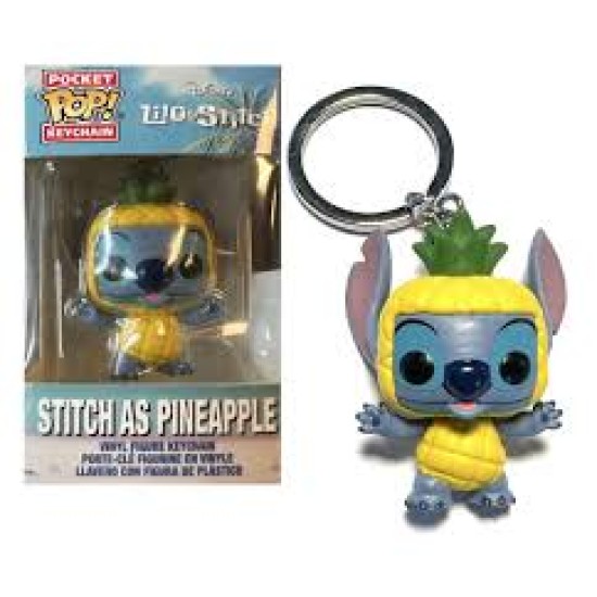 Funko Pop! Keychain: Disney - Stitch As Pineapple