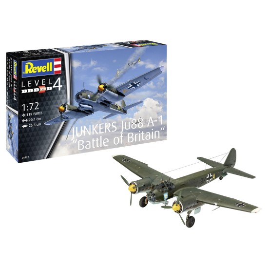 Junkers Ju88 A-1 Battle Of Britain Revell Modelbouwpakket