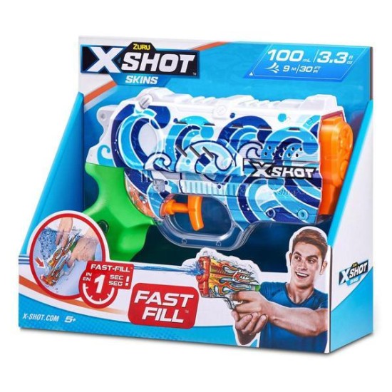 Zuru X-Shot Waterpistool Fast Fill Skins Nano 100Ml