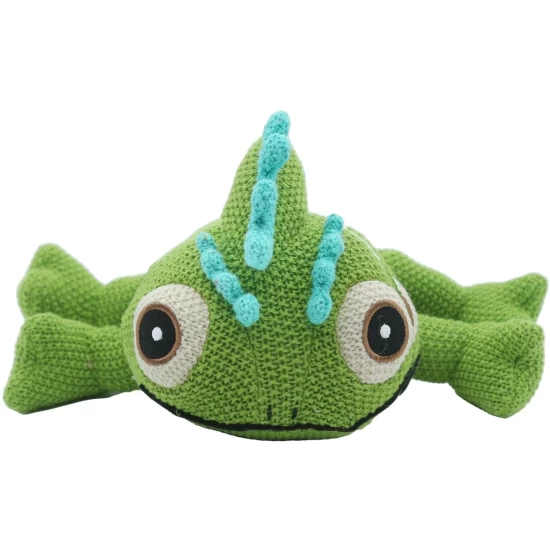 Cute Since 1999 - Katoenen Knuffel - Groene Hagedis - Baby Knuffel - 25Cm