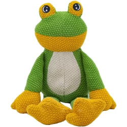 Cute Since 1999 - Katoenen Knuffel - Groene Kikker - Baby Knuffel - 17Cm