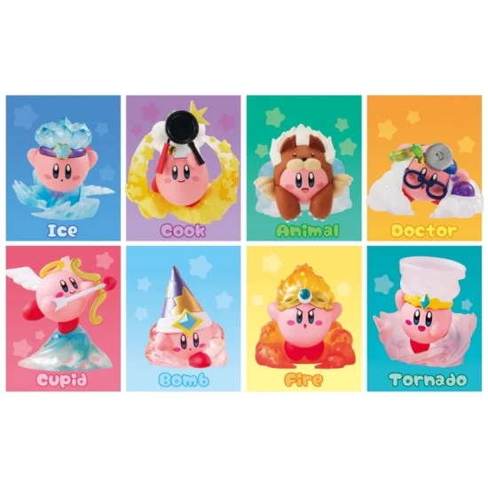 Kirby Gashapon Blind Packs Mini Figures 5 Cm Copy Ability Figure Collection Display (24)