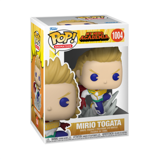 My Hero Academia Pop! Animation Vinyl Figure Mirio In Hero Costume 9 Cm