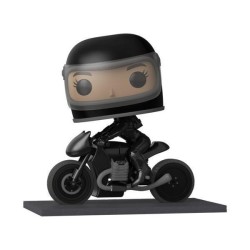 Batman Pop! Rides Deluxe Vinyl Figure Selina On Motorcycle 15 Cm