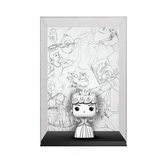 Cinderella Pop! Comic Cover Vinyl Figure Sketched- Cinderella 9 Cm
