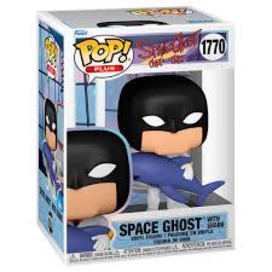 Space Ghost Coast To Coast Pop! Plus Animation Vinyl Figures Space Ghost With Oks 9 Cm