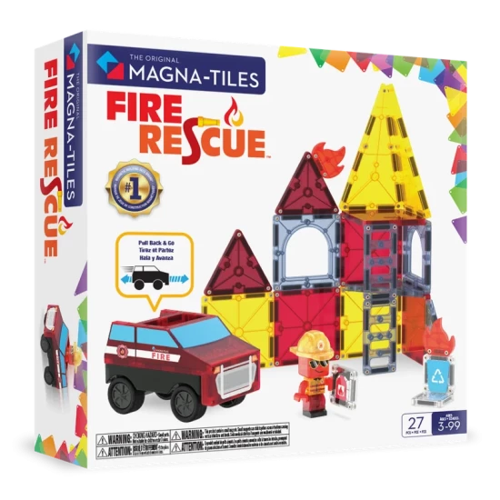 Magna-Tiles - Fire Station 27-Piece Set