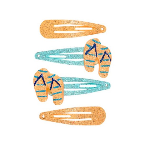 Haar Clip Marinel Flip Flop (4 Stuks Kaart 1 Kaart)