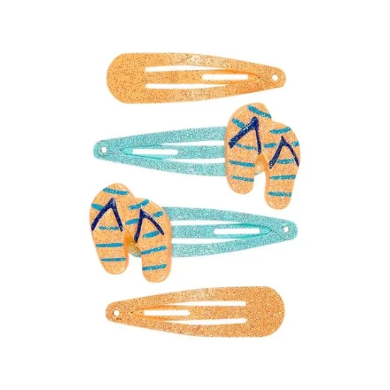 Haar Clip Marinel Flip Flop (4 Stuks Kaart 1 Kaart)