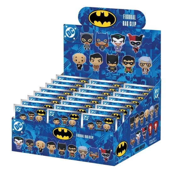 Batman: The Animated Series 3D Foam Bag Clips Series 1