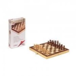 Inlaid Foldable Chess 30X30 Cm (Fsc Wood)
