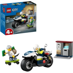 Lego City 60455 Achtervolging Op Politiemotor