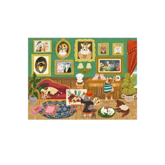 Robotime Legpuzzel Joypiece Doggie Art Gallery Pt008 50X75Cm