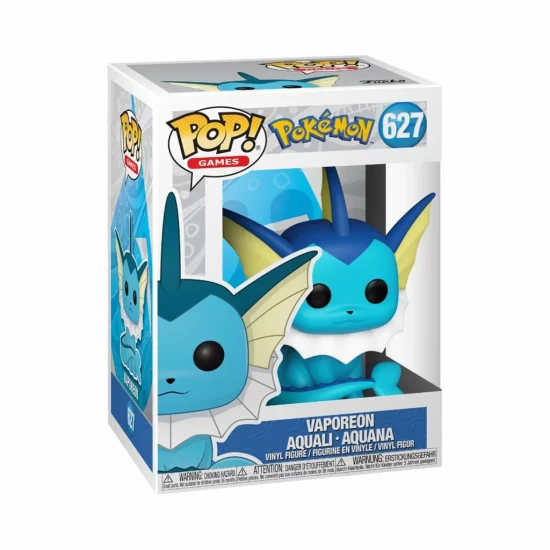 Pokemon Pop! Games Vinyl Figure Vaporeon 9 Cm