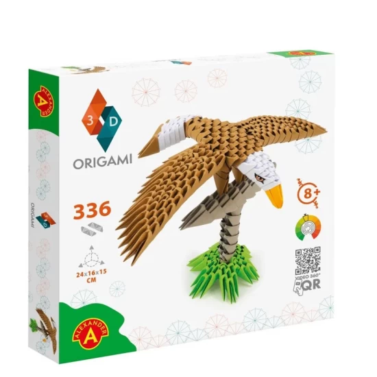 Origami 3D - Eagle - 336Pcs Origami 3D - Eagle - 336Pcs