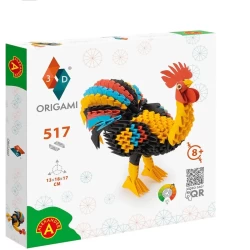 Origami 3D Rooster - 517Pcs