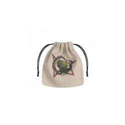 Call Of Cthulhu Beige And Multicolor Dice Bag Call Of Cthulhu Beige And Multicolor Dice Bag