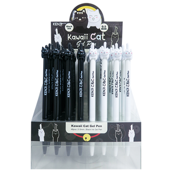 Gel Pen Cat