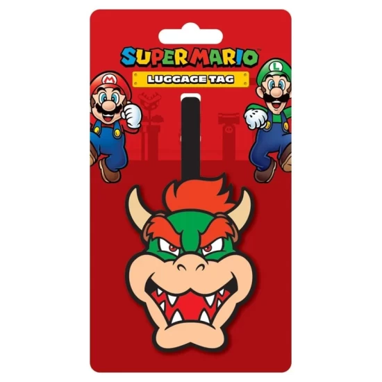 Super Mario Luggage Tag (Bowser)