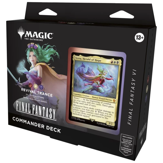Final Fantasy Commander Deck Magic The Gathering Final Fantasy Commander Deck Magic The Gathering