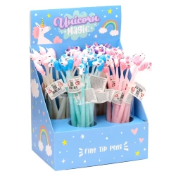 Eenhoorn Magie Fijnschrijver Pen - Zwart Eenhoorn Magie Fijnschrijver Pen - Zwart