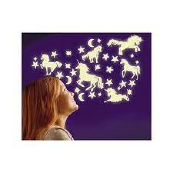 Glow Glitter Unicorns