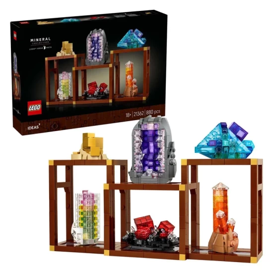 Lego Ideas 21362 Mineral Collection
