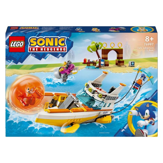 Lego Sonic 76997 Tails' Avonturenboot Lego Sonic 76997 Tails' Avonturenboot