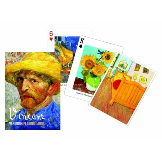 Vincent Van Gogh Speelkaarten - Single Deck