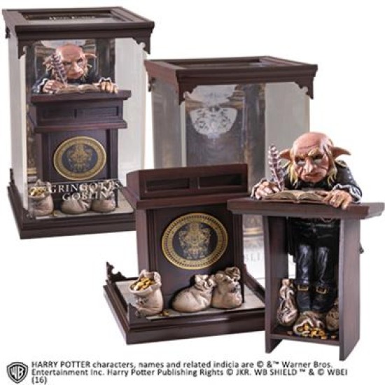 Harry Potter Magical Creatures Statue Gringotts Goblin 19 Cm