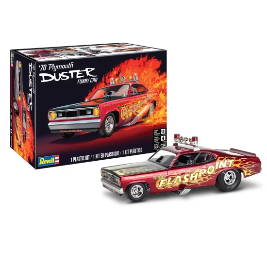 '70 Plymouth Duster  Revell Modelbouwpakket