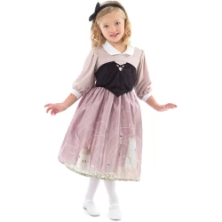 Little Adventures - Sleeping Beauty Day Dress With Headband (3-5 Yrs (M))