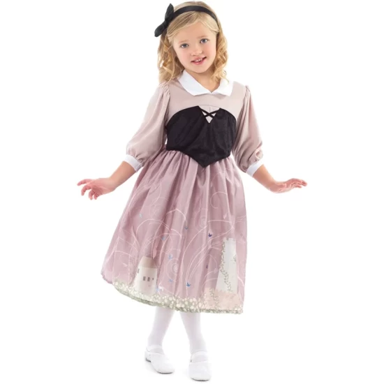Little Adventures - Sleeping Beauty Day Dress With Headband (3-5 Yrs (M))