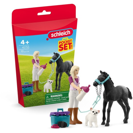 Schleich Horse Club Care Set For Foal