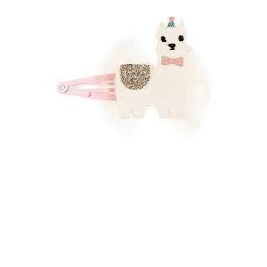 Haarclip Lama (1 Stuk/Kaartje 1 Kaartje)