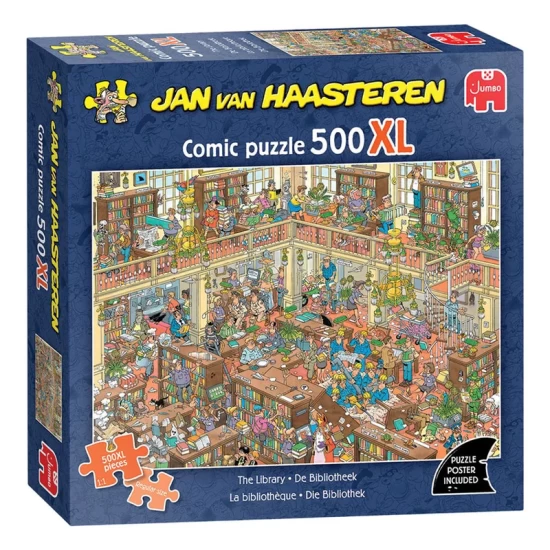 Jan Van Haasteren 500Xl – The Library (500)